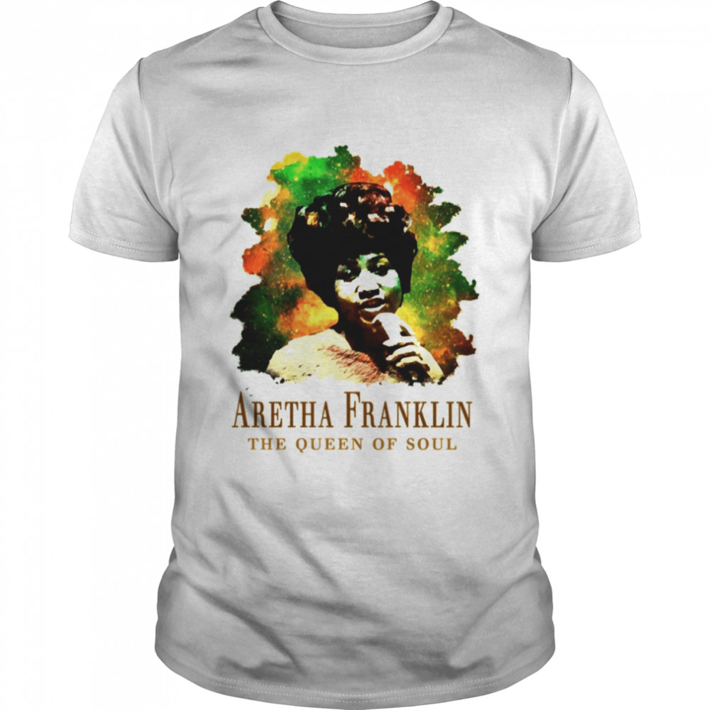 Vintage Design Aretha Franklinthe Queen Of Soul shirt