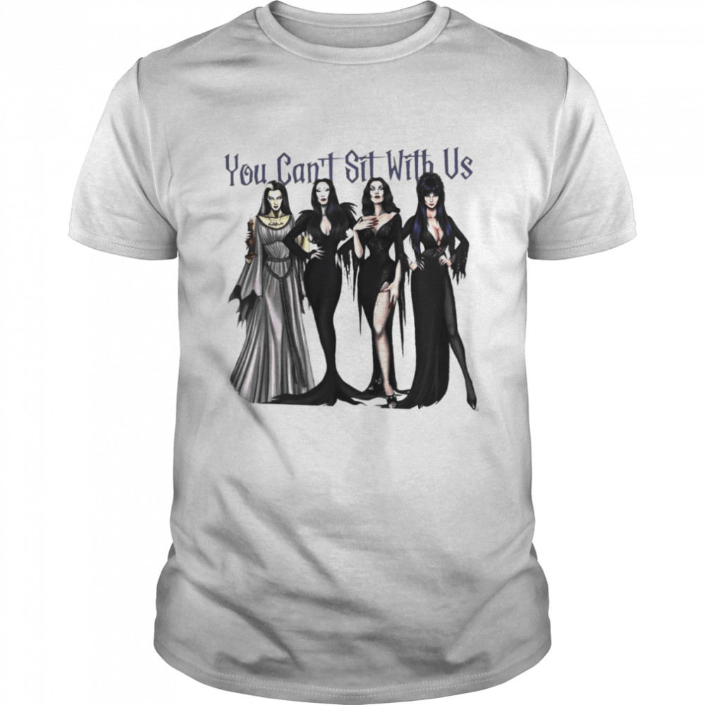 You Can’t Sit With Us Retro Halloween Shirt