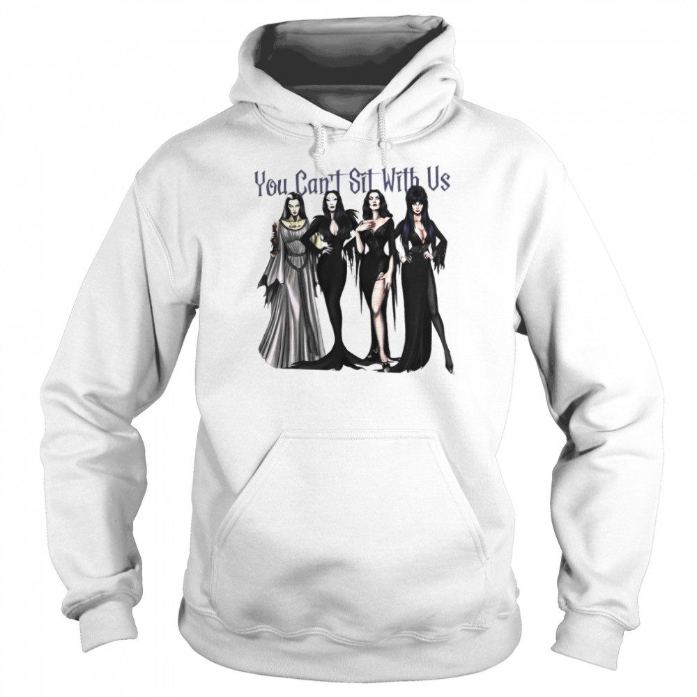 You Cant Sit With Us Retro Halloween Unisex Hoodie