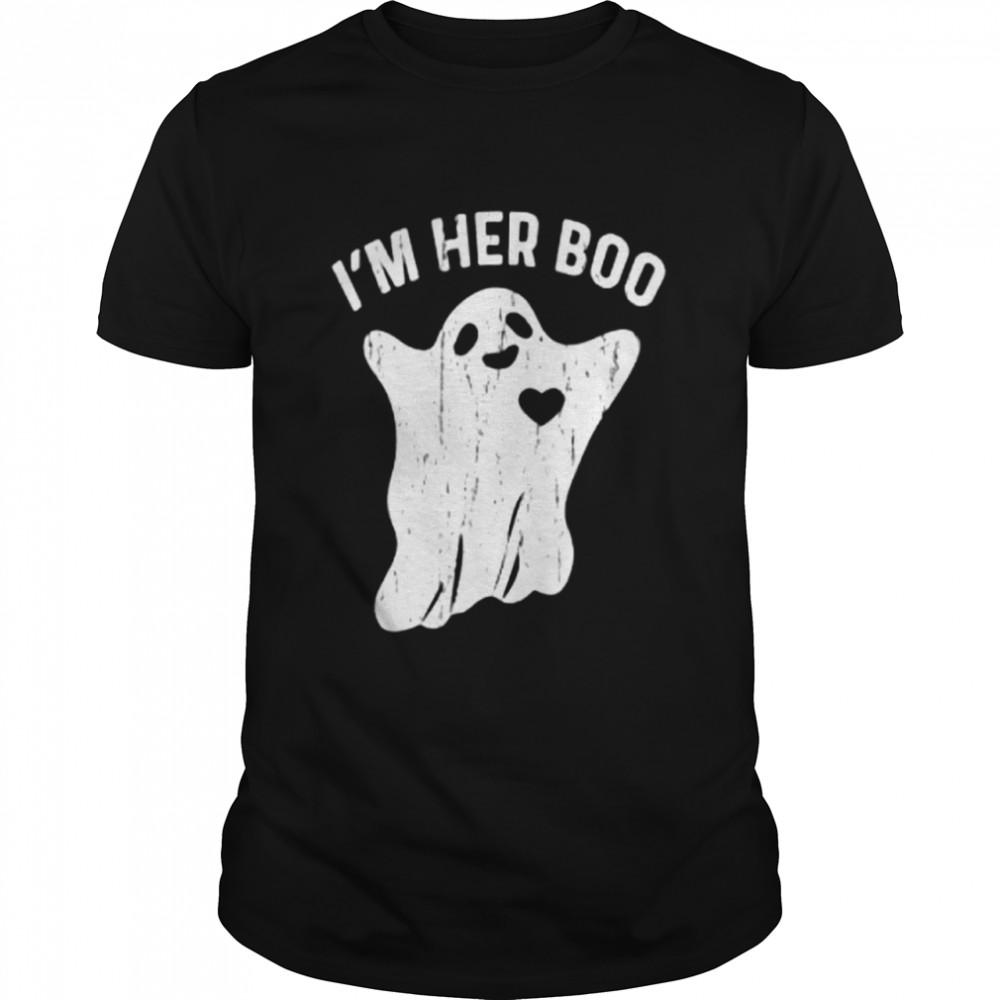I’m Her Boo Tshirt Funny Halloween Ghost Dating Relationship shirt