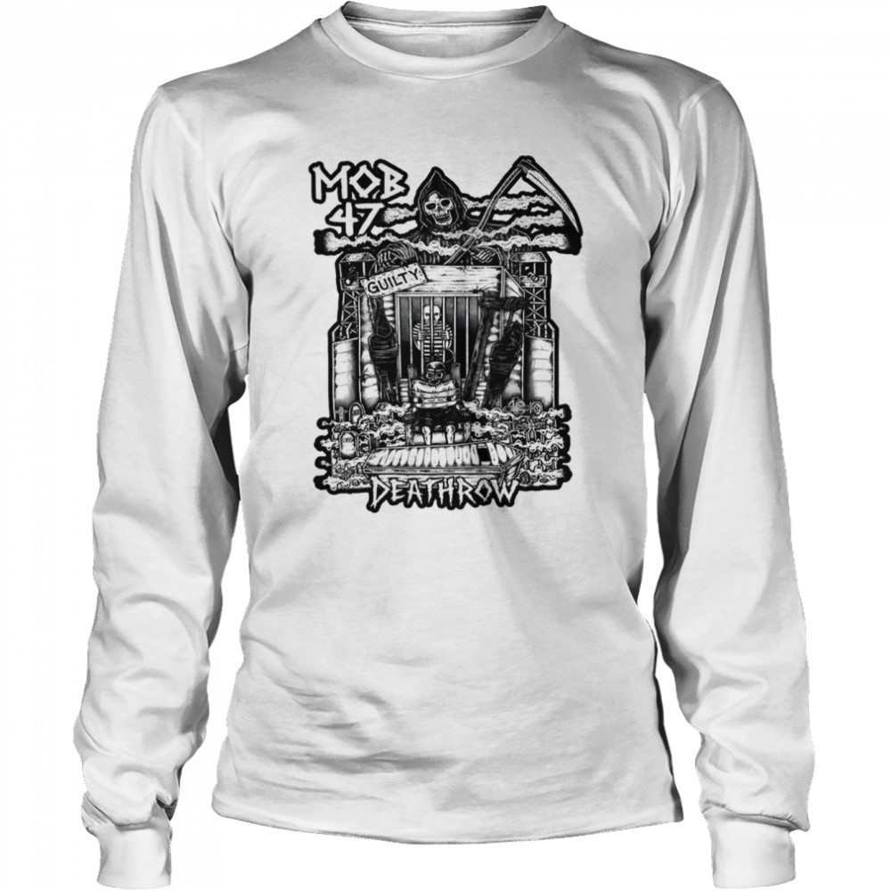 In Prison Premium Scoop Deathrow Mob 47 Shirt Long Sleeved T-Shirt
