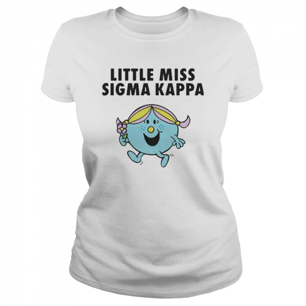 Little Miss Sigma Kappa Shirt Classic Women'S T-Shirt