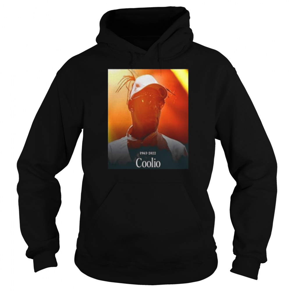 Rip Rapper Coolio 1963 2022 Thank You For The Memories Shirt Unisex Hoodie