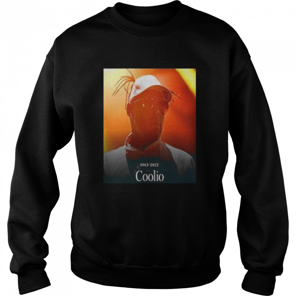 Rip Rapper Coolio 1963 2022 Thank You For The Memories Shirt Unisex Sweatshirt