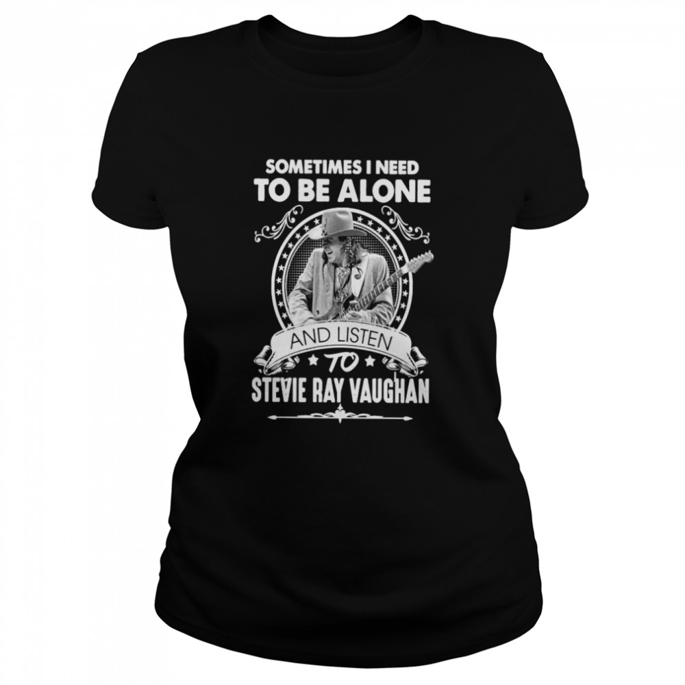 Rock Band Stevie Ray Vaughan Shirt Classic Women'S T-Shirt