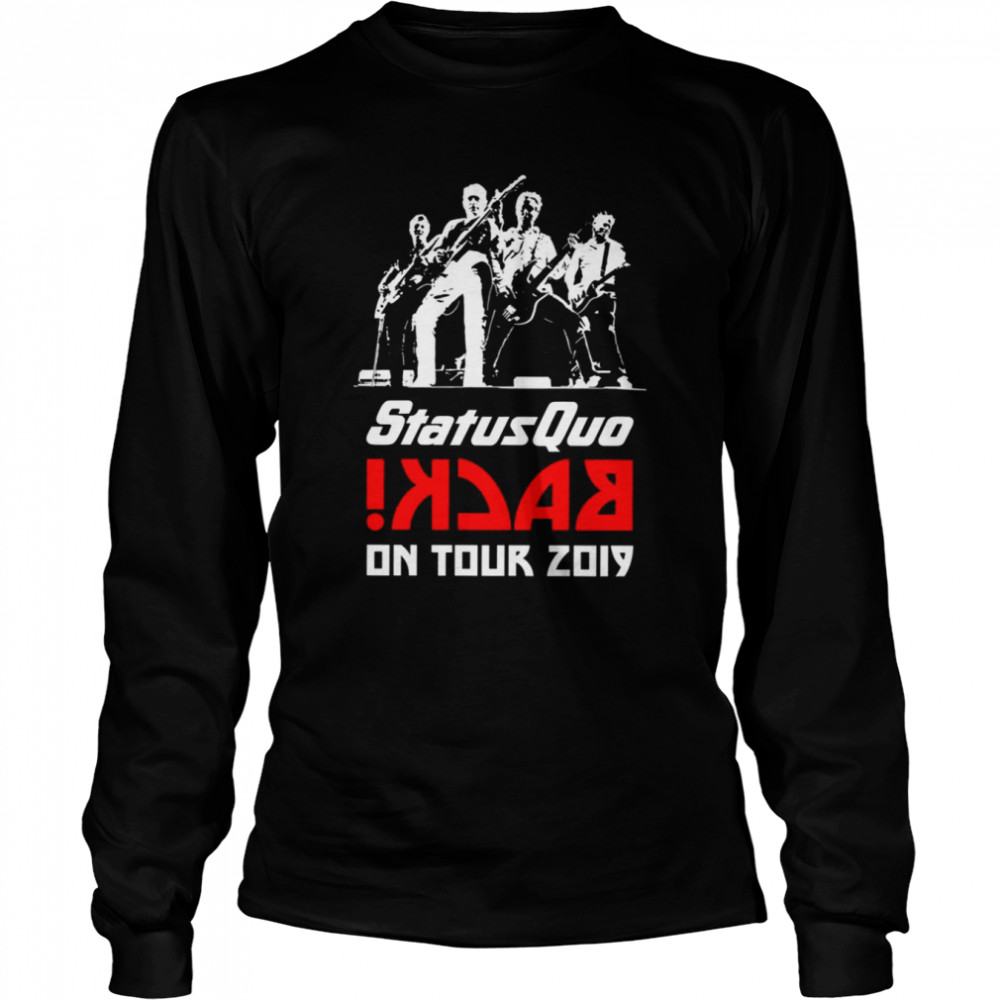 Secret Party On Tour Zoiy Status Quo Shirt Long Sleeved T-Shirt