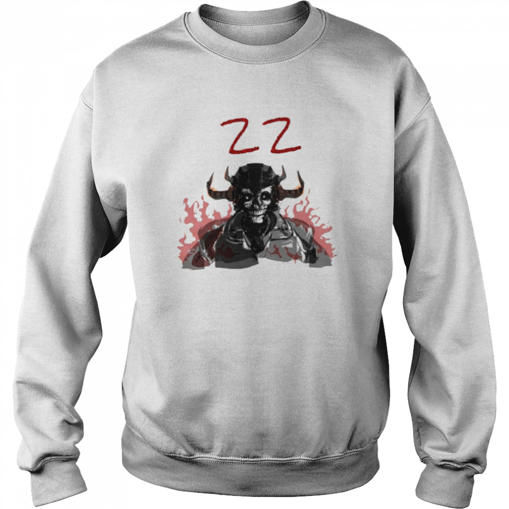 Skull Zz Top Skeleton On Fire Shirt Unisex Sweatshirt