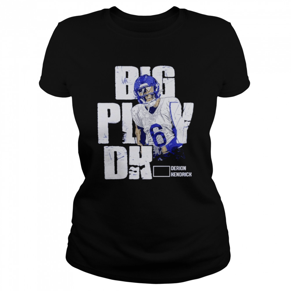 Derion Kendrick Los Angeles R Big Play Shirt Classic Women'S T-Shirt