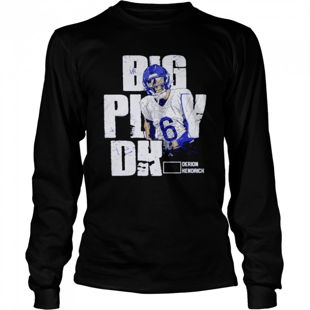 Derion Kendrick Los Angeles R Big Play Shirt Long Sleeved T-Shirt