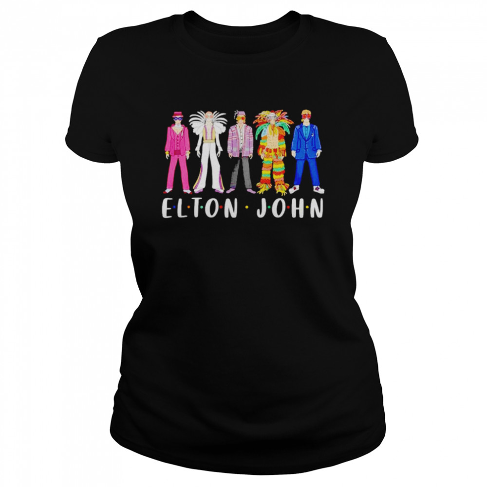 Elton John Shirt Classic Women'S T-Shirt