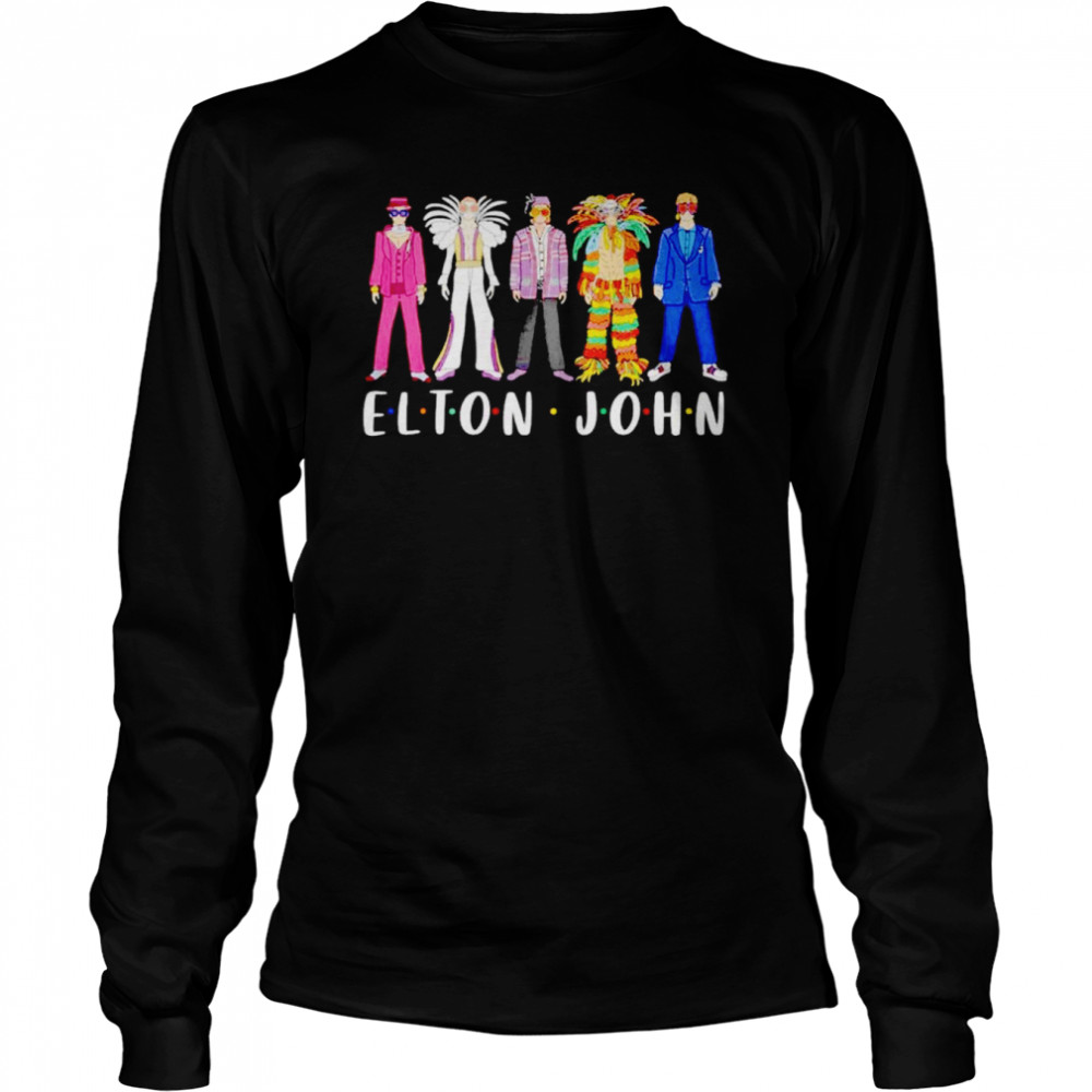 Elton John Shirt Long Sleeved T-Shirt