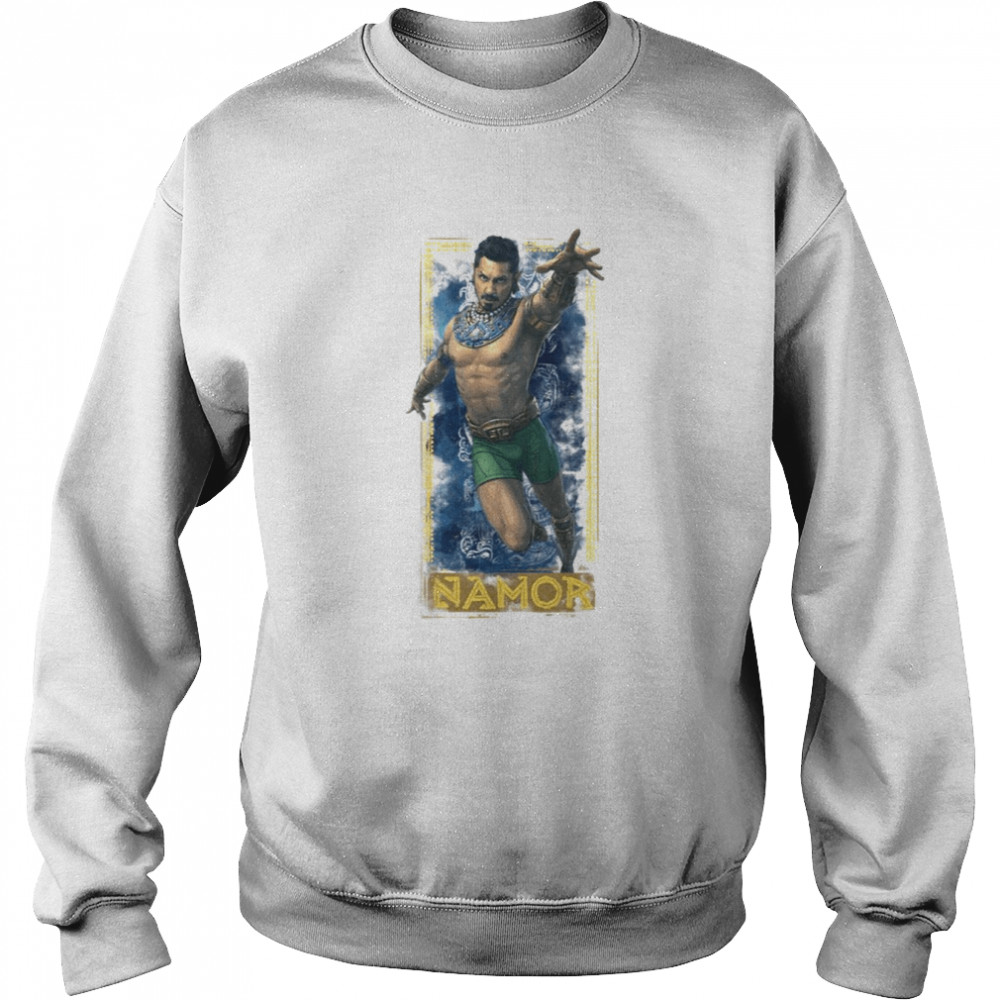 Marvel Black Panther Wakanda Forever Namor Reach Profile  Unisex Sweatshirt