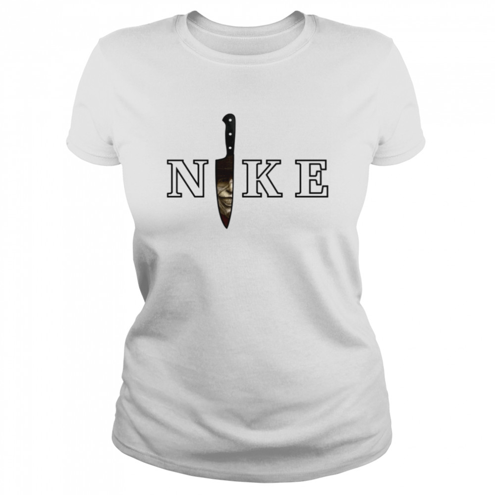 Nike Logo The Black Phone The Grabber Shirt Classic Women'S T-Shirt