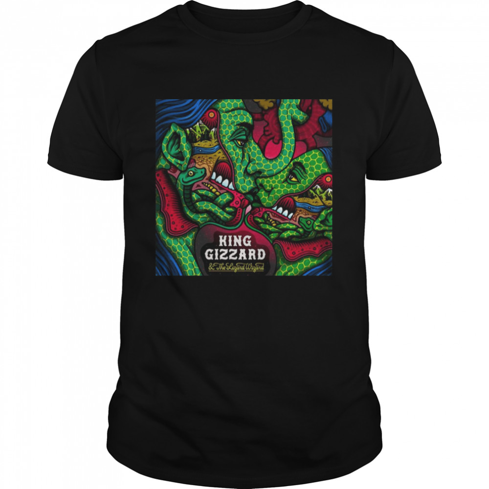 Aesthetic Design Of King Gizzard And The Lizard Wizard shirt