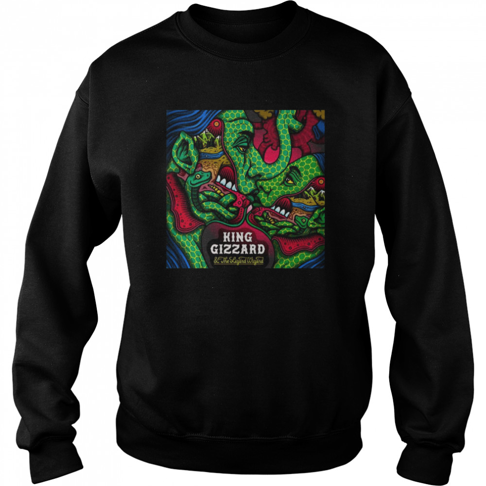Aesthetic Design Of King Gizzard And The Lizard Wizard Shirt Unisex Sweatshirt
