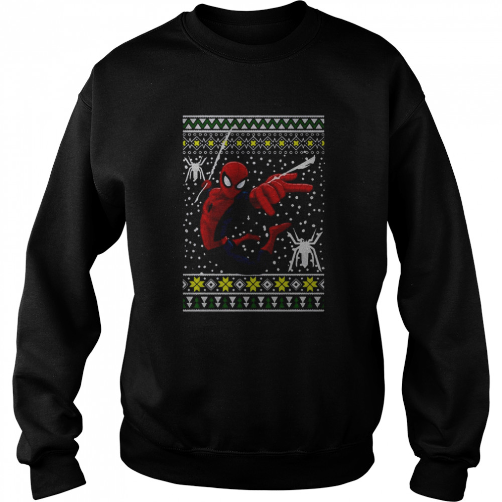 Amazing Spiderman Christmas T- Unisex Sweatshirt
