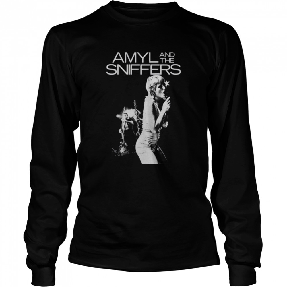 Amyl And The Sniffers Indie Shirt Long Sleeved T-Shirt