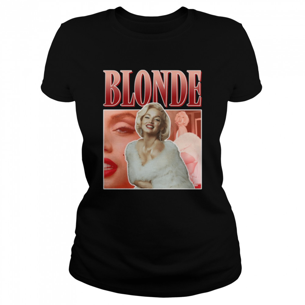 Blonde Movie Ana De Armas Marilyn Monroe Y2K Shirt Classic Women'S T-Shirt