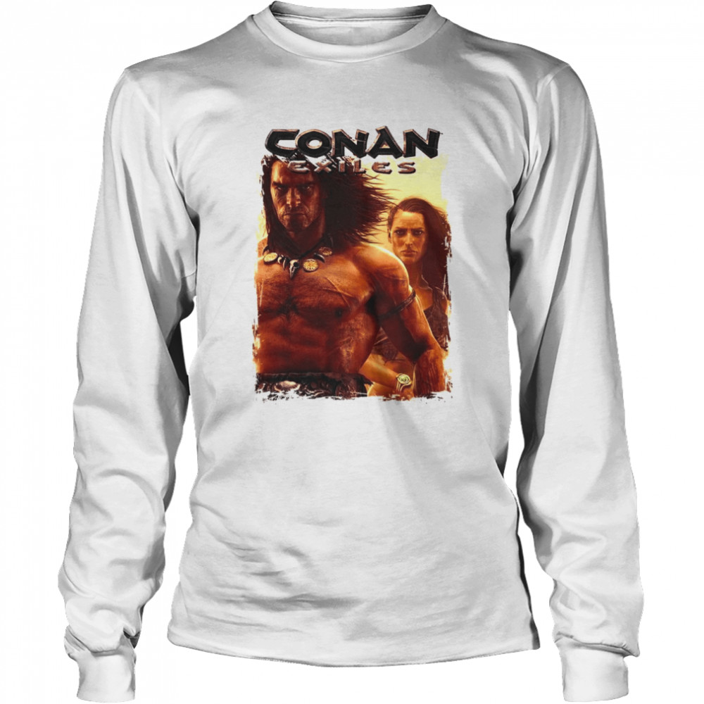 Conan Exiles Exiles Gamers Barbarian Shirt Long Sleeved T-Shirt