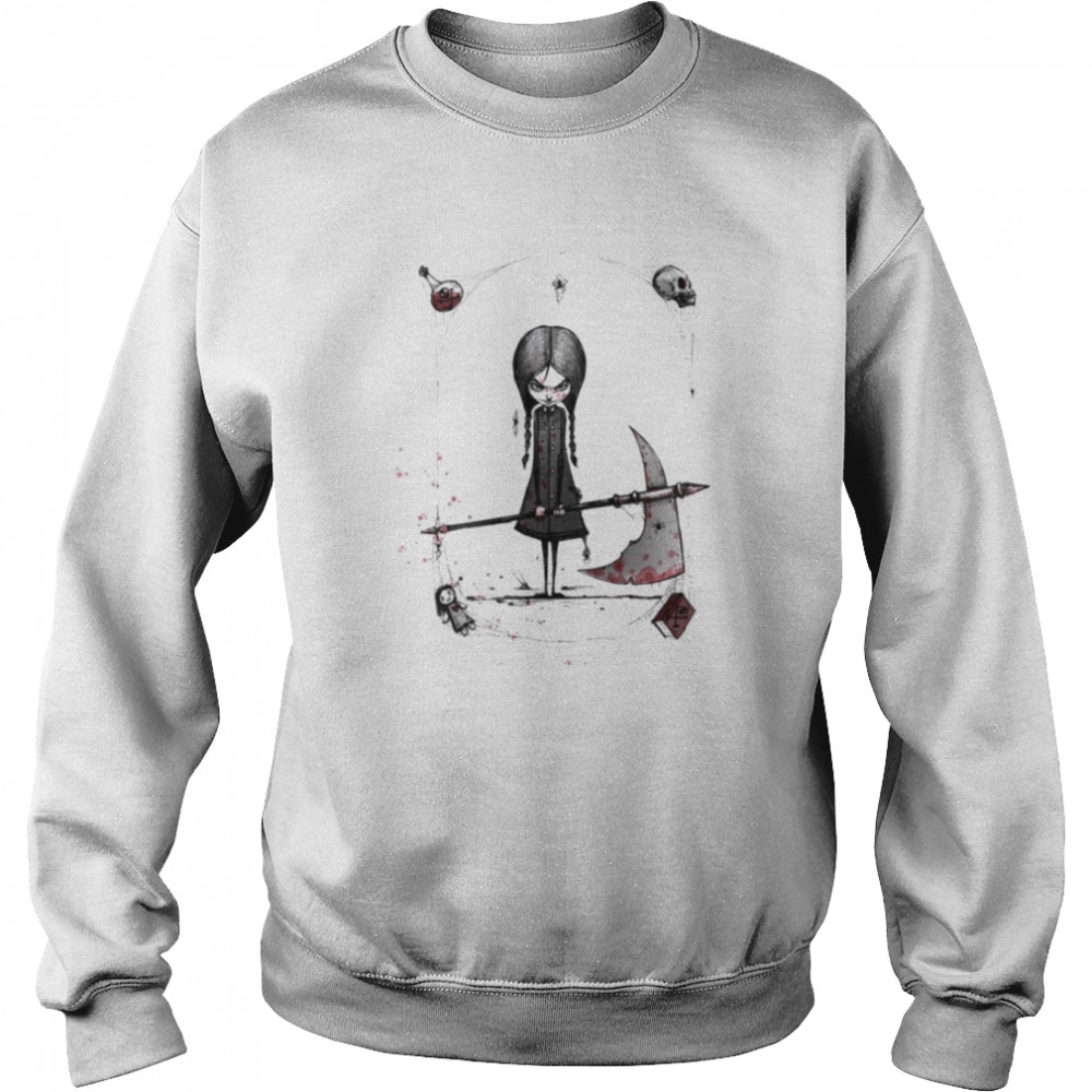 Image Retro Black The Addams Family Shirt Unisex Sweatshirt