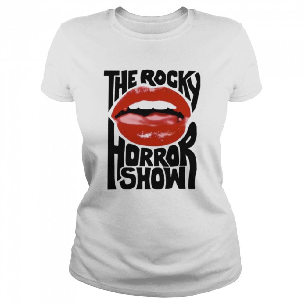 Logo Art Lips The Rocky Horror Picture Show Shirt Classic Women'S T-Shirt