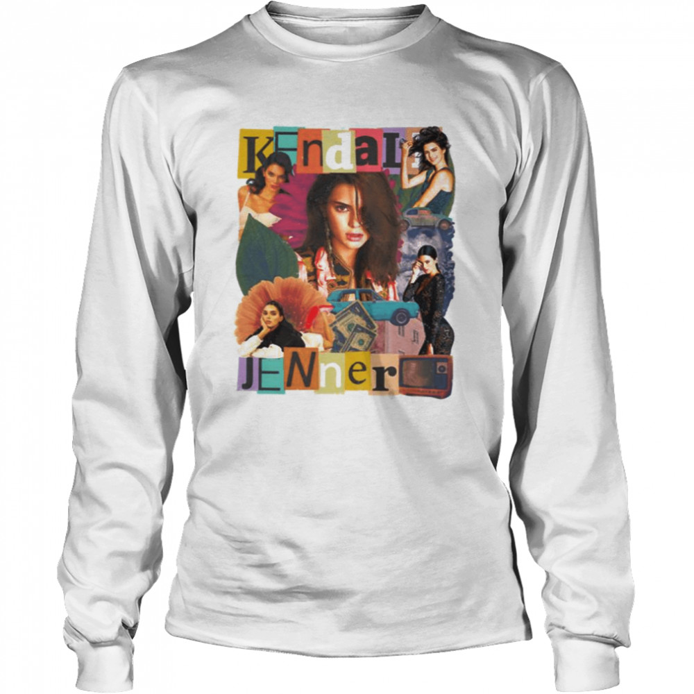 Must Have Design Kendall Jenner Retro Kardashian Shirt Long Sleeved T-Shirt