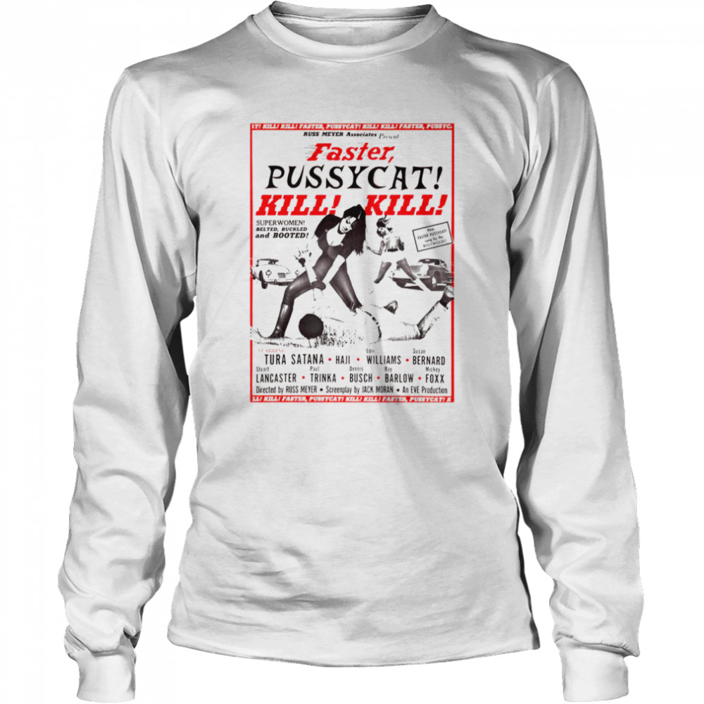 Please Faster Faster Pussy Shirt Long Sleeved T-Shirt
