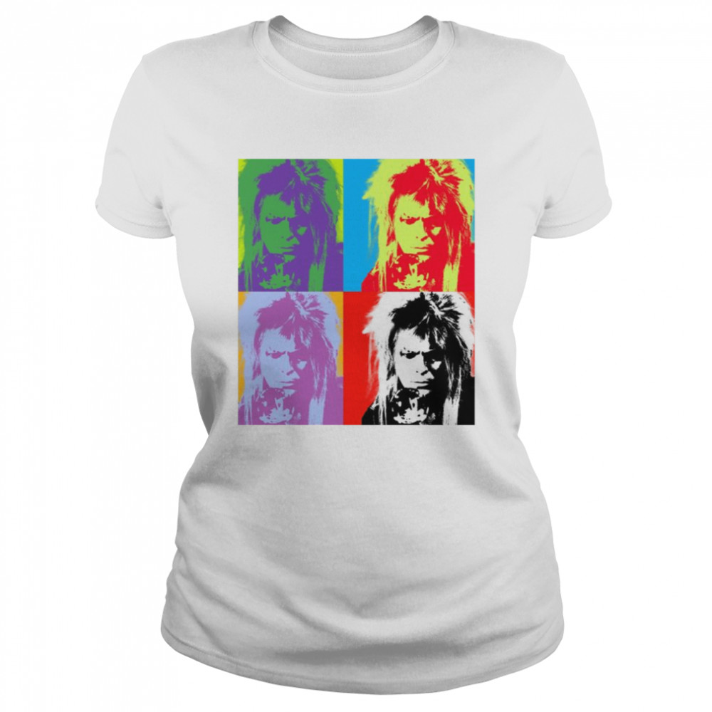 Pop Art Jareth From Labryinth Shirt Classic Women'S T-Shirt
