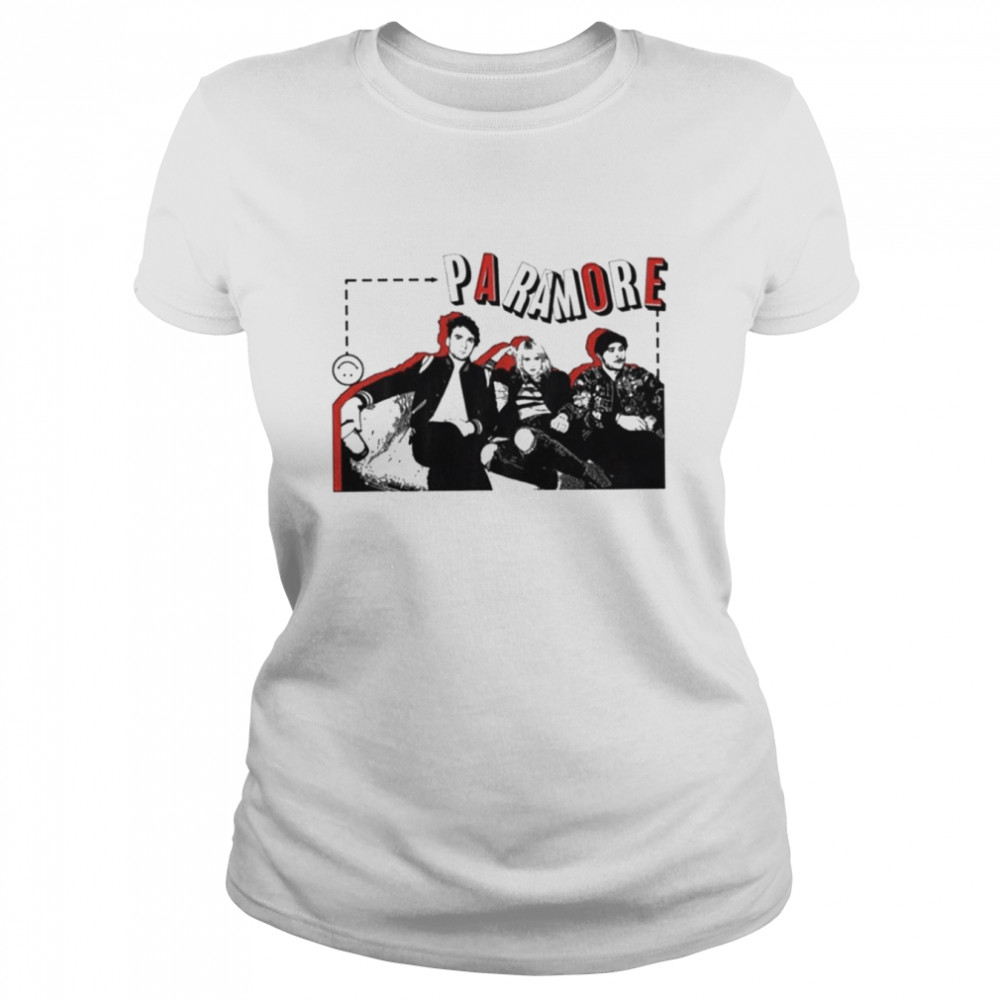 Rock Band Tour The Paramore Band Retro Shirt Classic Women'S T-Shirt