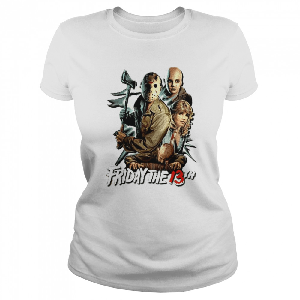 Scary Movie Jason Voorhees Friday The 13Th Shirt Classic Women'S T-Shirt