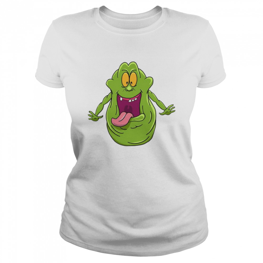 Slimer Green Ghost In Ghostbusters Shirt Classic Women'S T-Shirt