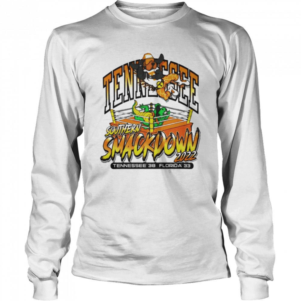 Tennessee Volunteers Beat Florida Gators Southern Smackdown 2022 Shirt Long Sleeved T-Shirt