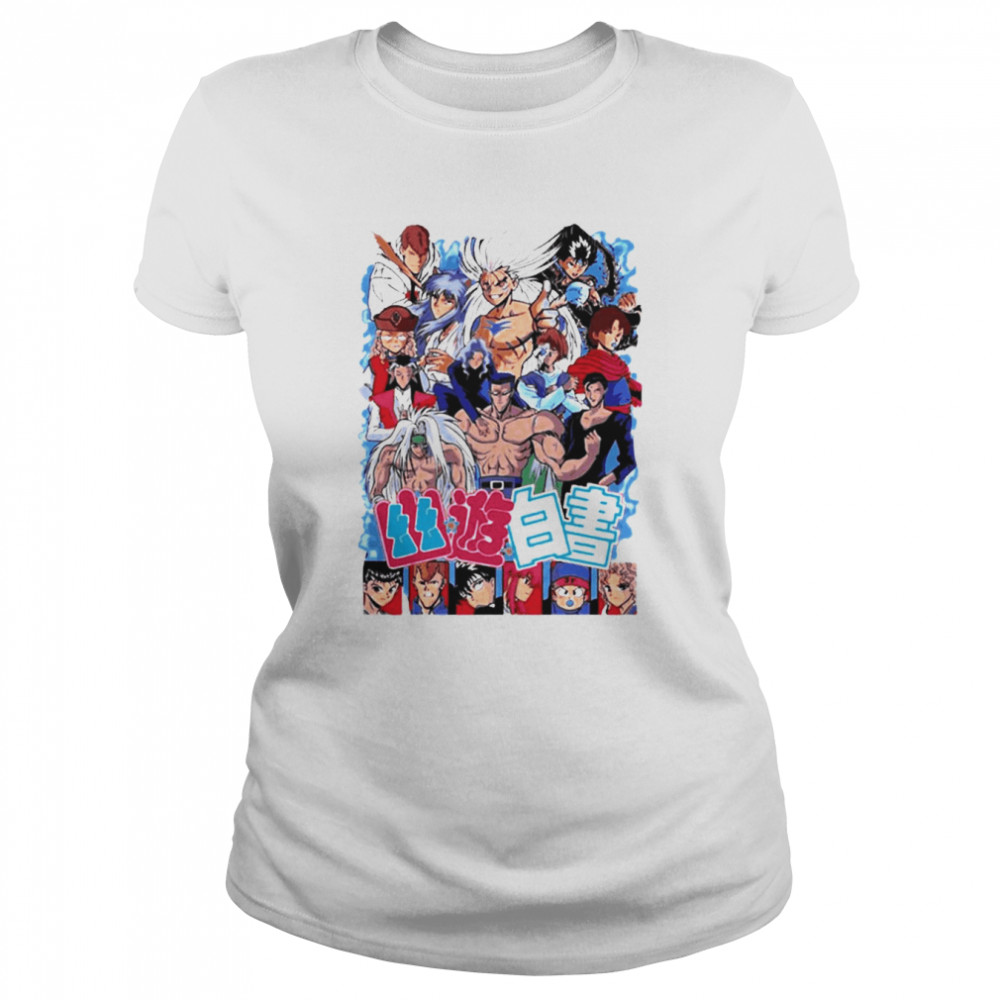 Yu Yu Hakusho Teams Best Anime  Classic Women'S T-Shirt