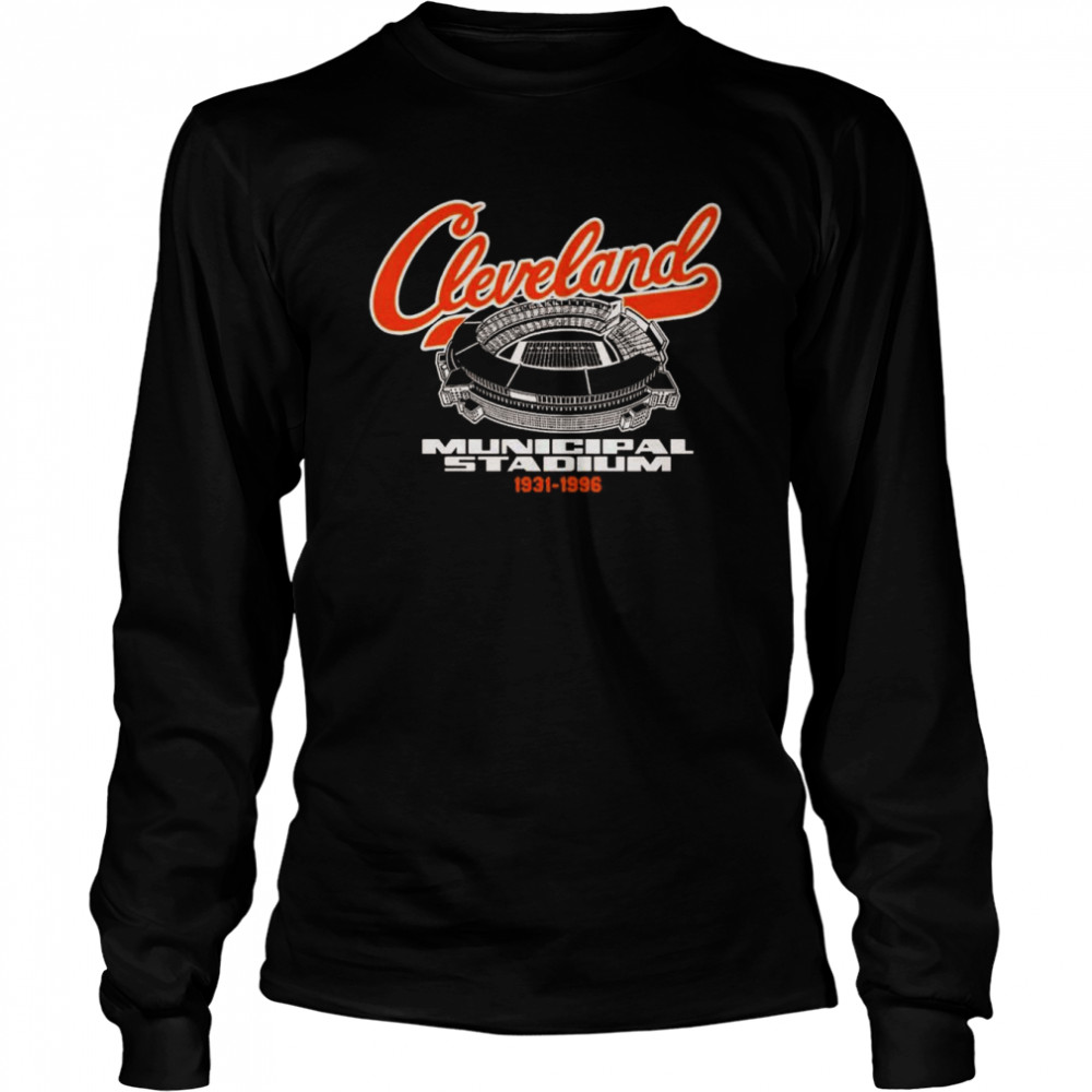 Cleveland Municipal Stadium 1931-1996 Shirt Long Sleeved T-Shirt