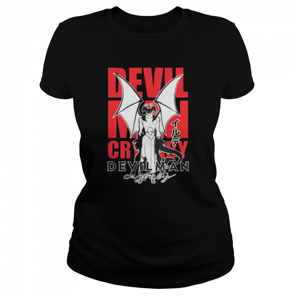 Devilman Crybaby Anime Akira Crybaby Shirt Classic Women'S T-Shirt