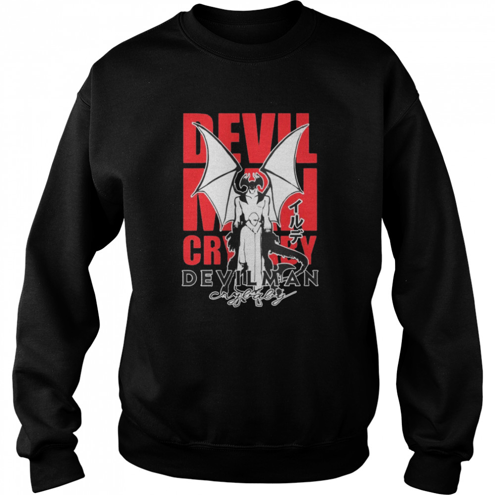 Devilman Crybaby Anime Akira Crybaby Shirt Unisex Sweatshirt