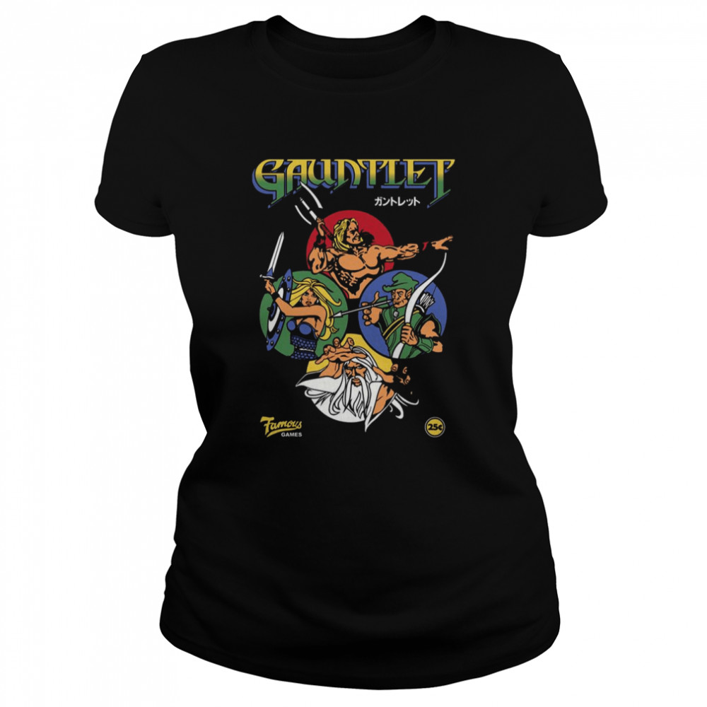 Gauntlet Retro Vintage Arcade Gaming Shirt Classic Women'S T-Shirt