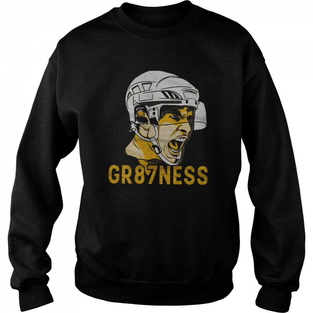 Gr 87 Ness Ice Hockey Sidney Crosby For Pittsburgh Penguins Shirt Unisex Sweatshirt