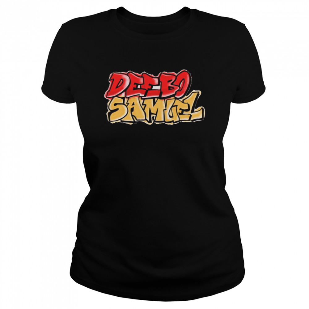 Grafiti Art Logo Deebo Samuel 49Ers Shirt Classic Women'S T-Shirt