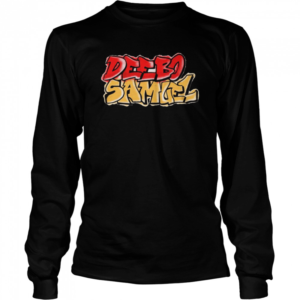Grafiti Art Logo Deebo Samuel 49Ers Shirt Long Sleeved T-Shirt