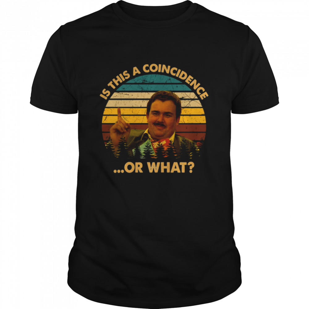 Is This A Coincidenceor What Vintage Planes Trains And Automobiles Films shirt