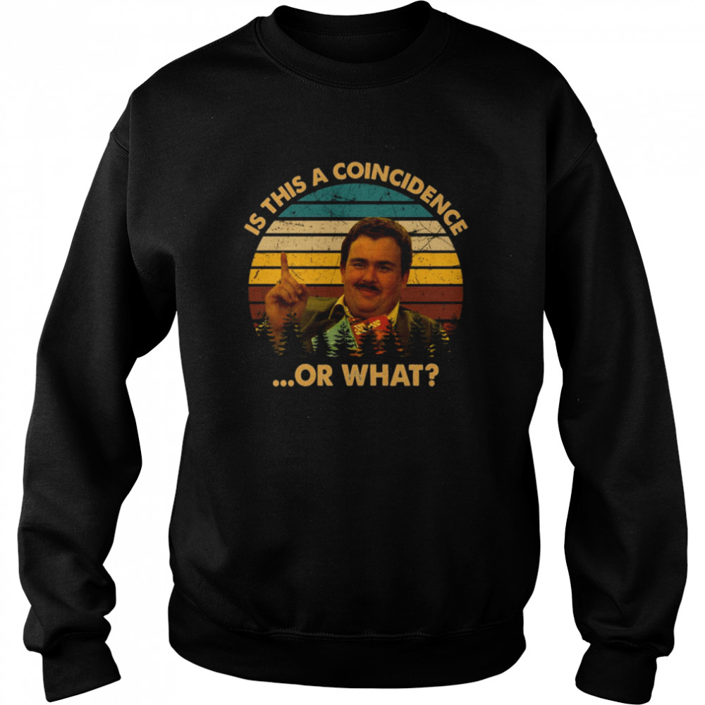 Is This A Coincidenceor What Vintage Planes Trains And Automobiles Films Shirt Unisex Sweatshirt