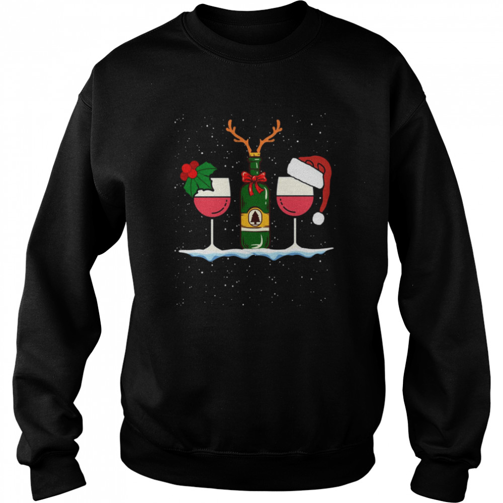 I’m Dreaming Of A Wine Christmas Shirt Unisex Sweatshirt