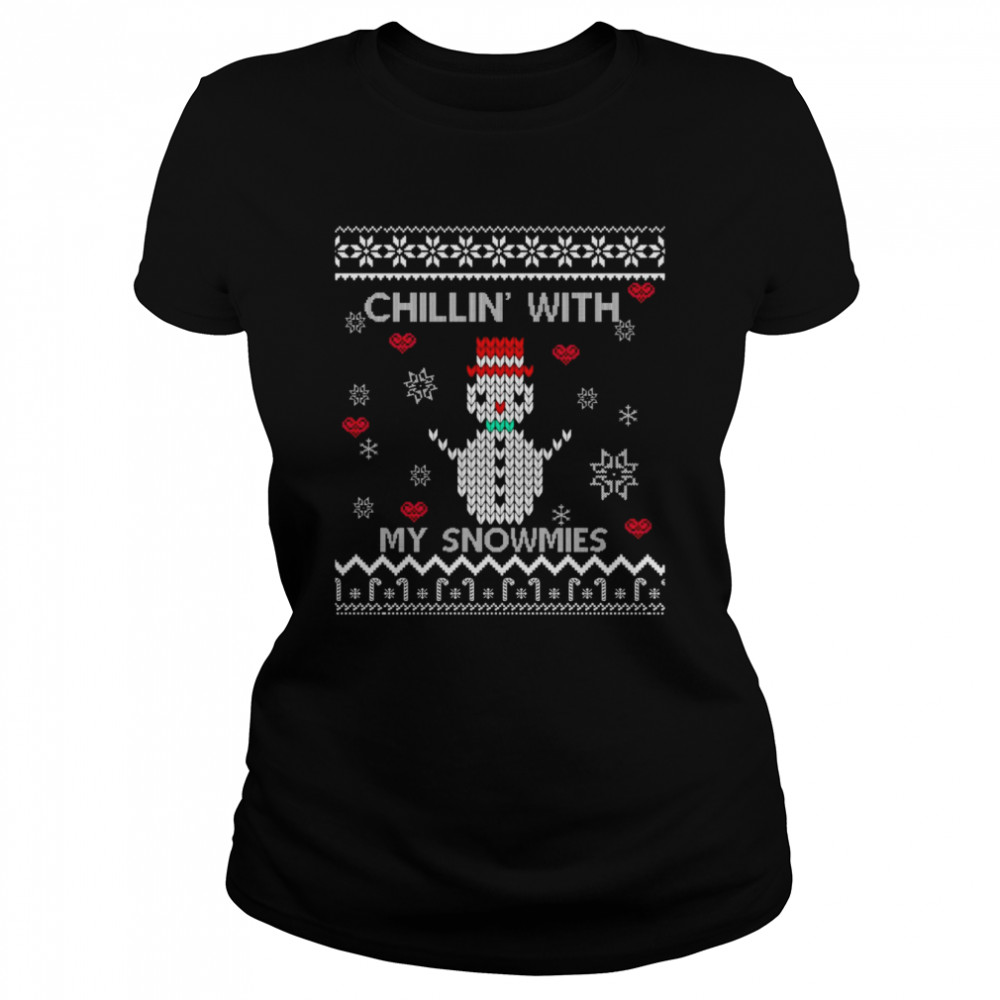 Ugly Snowmies Snowman Christmas Shirt Classic Women'S T-Shirt