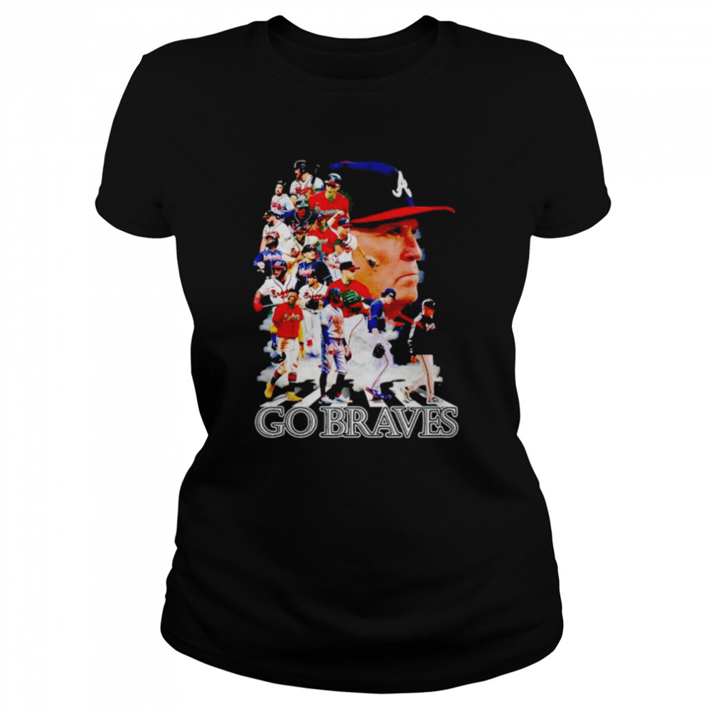 Atlanta Braves Players Go Braves Shirt Classic Women'S T-Shirt