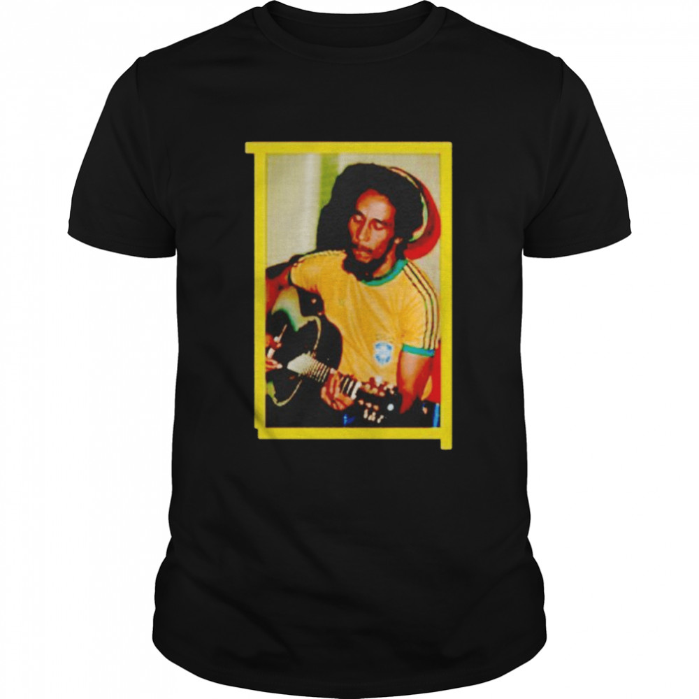 Bob Marley play guitar 2022 shirt