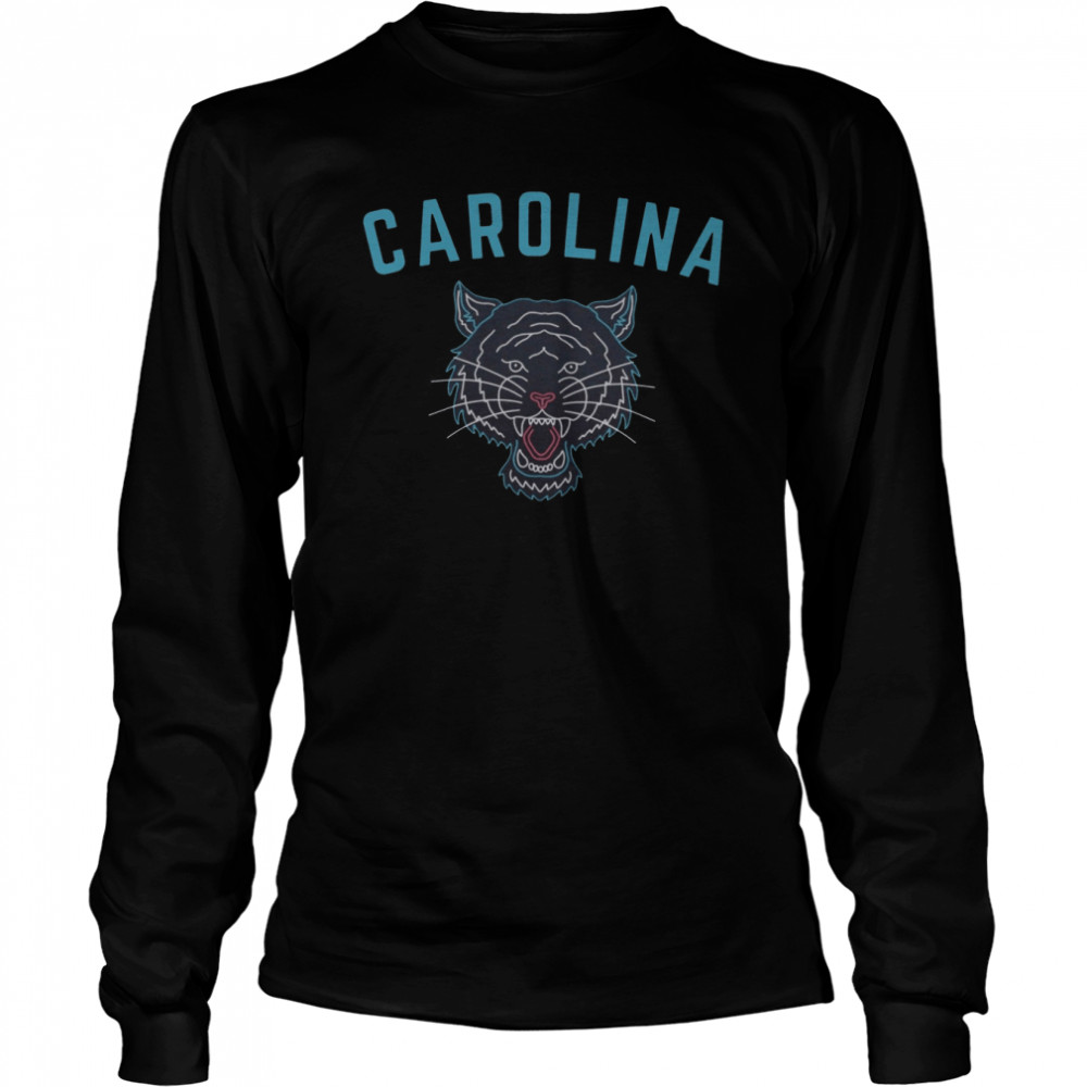 Carolina Panthers Football Shirt Long Sleeved T-Shirt