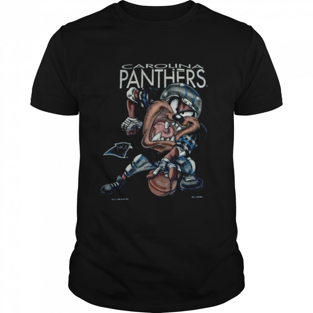 Carolina Panthers Looney Tunes Tasmanian Devil Vintage Style shirt