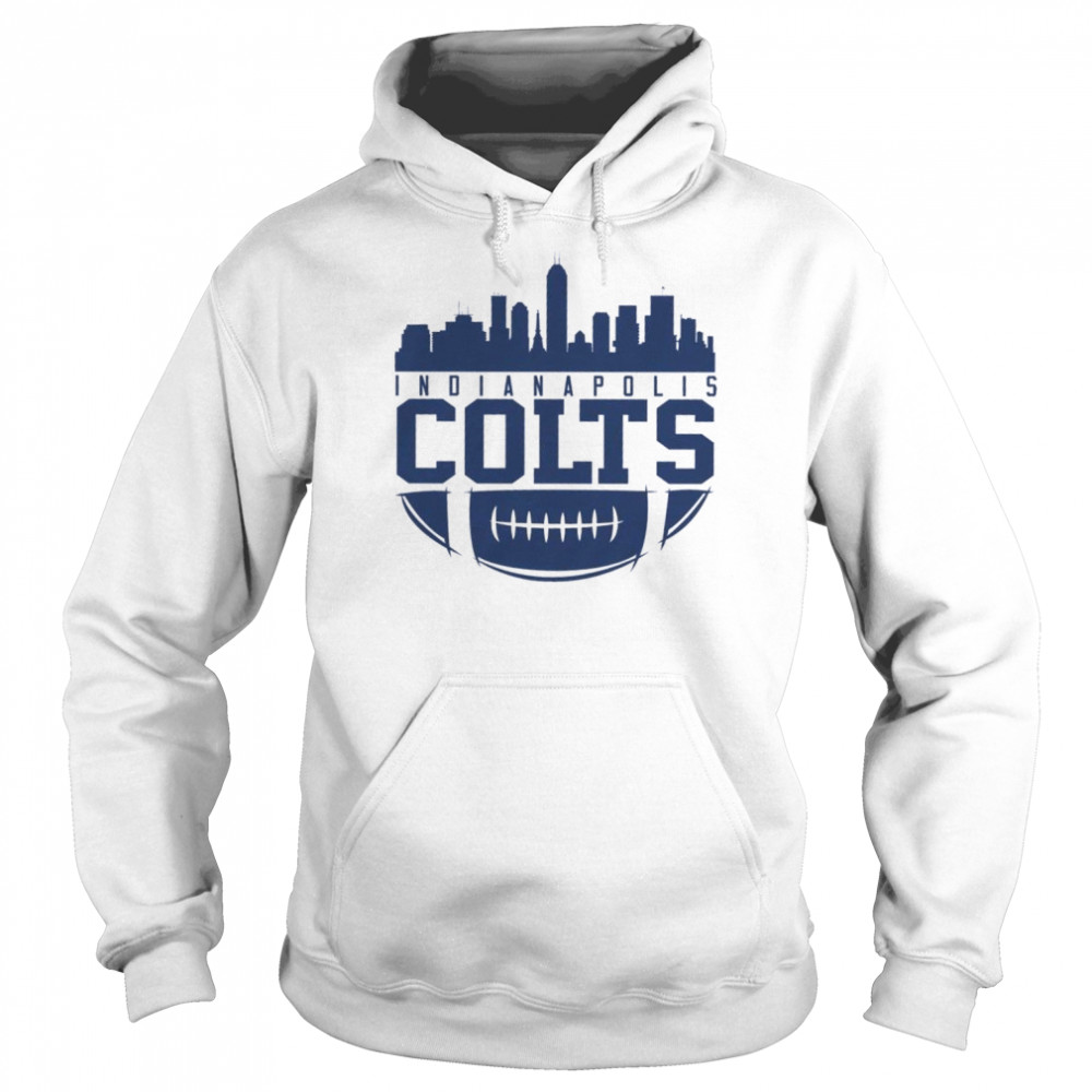 Colts City Screen Print Graphic Shirt Unisex Hoodie