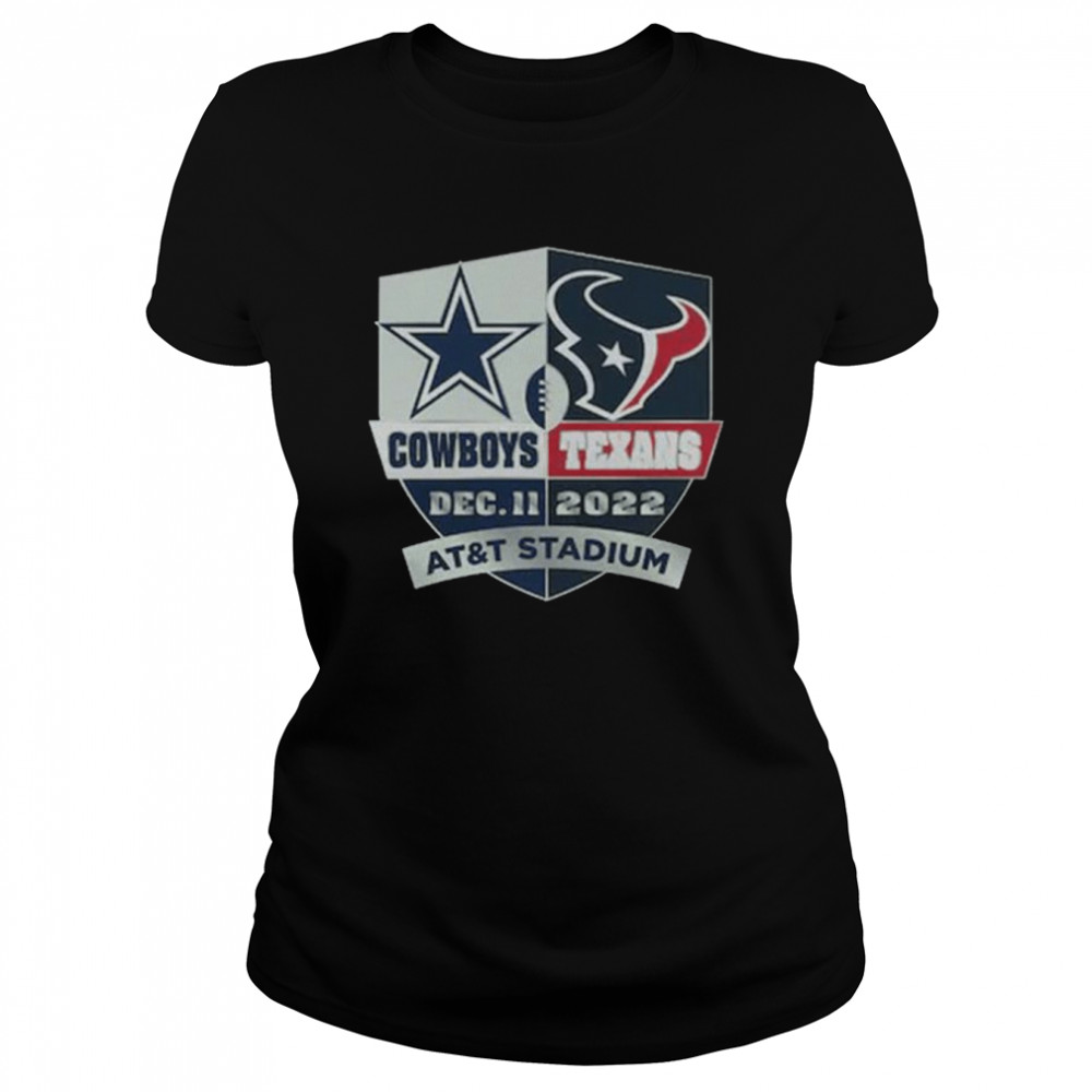 Dallas Cowboys Vs Houston Texans Dec 11 2022 At&Amp;T Stadium  Classic Women'S T-Shirt